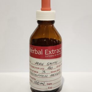 100ml Prescription Herbal Medicine