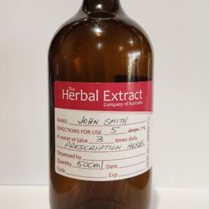500ml Prescription Herbal Medicine