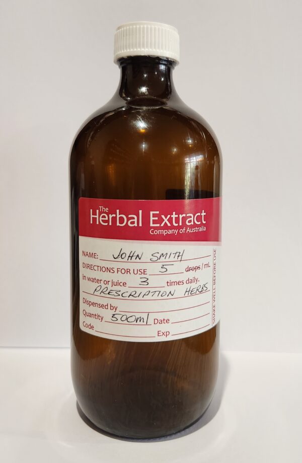 500ml Prescription Herbal Medicine