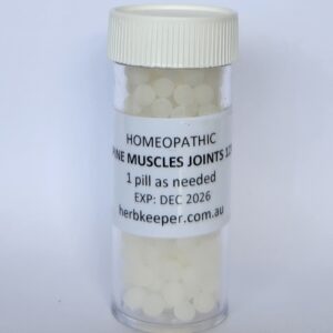 Homeopathic Spine Muscles Joints 12X